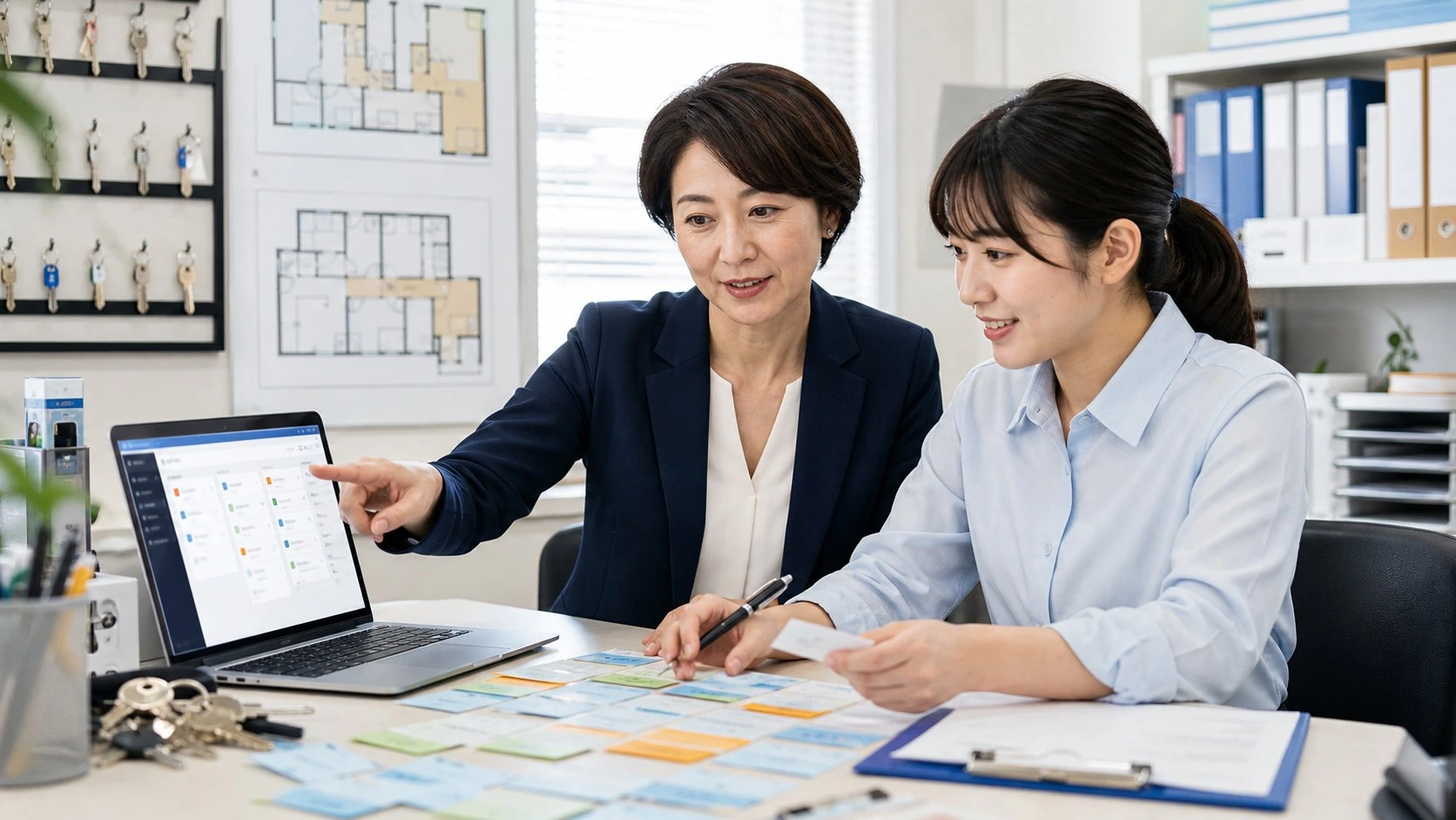 不動産管理・修繕の業務改善イメージ